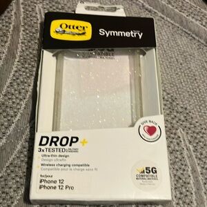 OtterBox Symmetry Series Case for iPhone 12 Pro - Glitter White